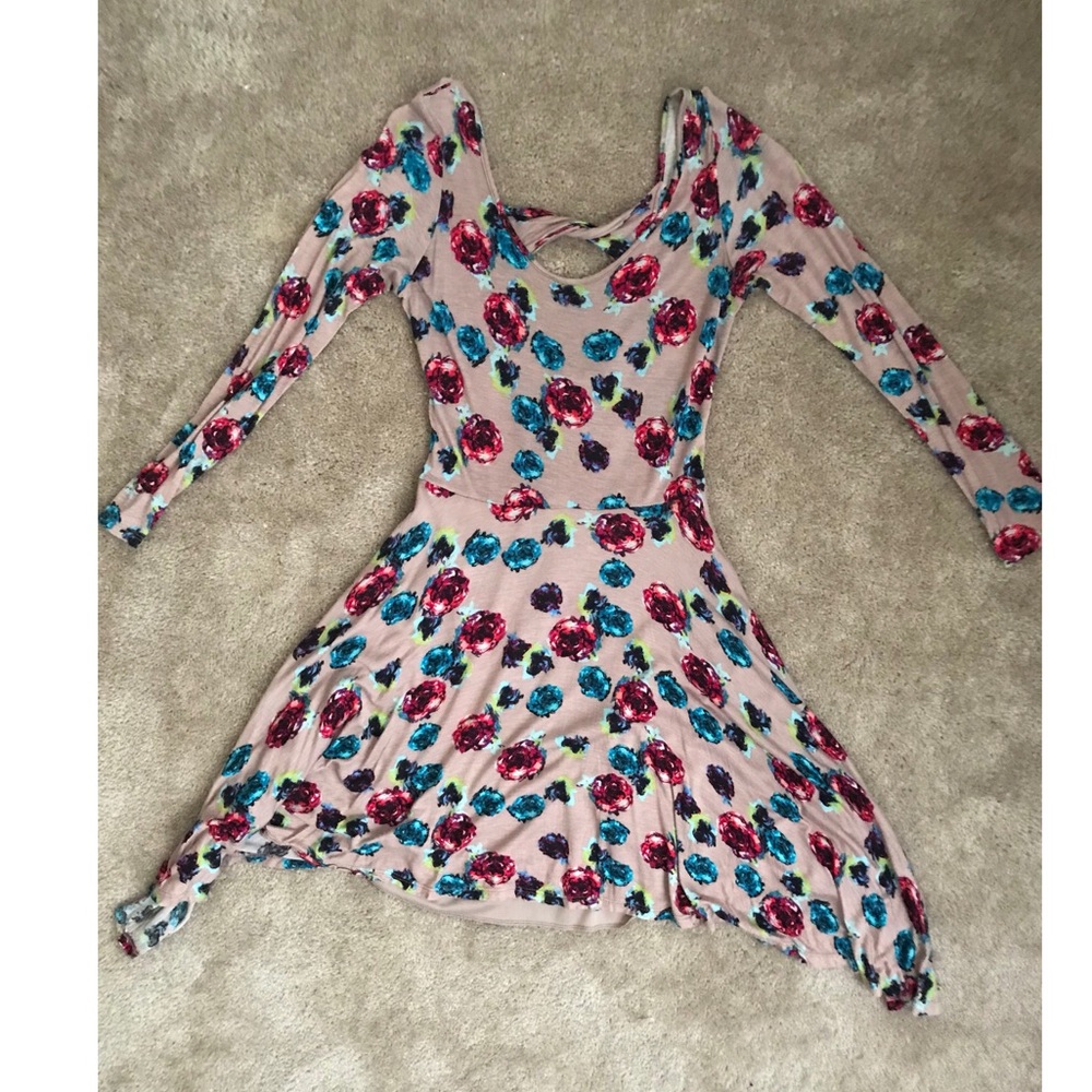 Floral skater dress